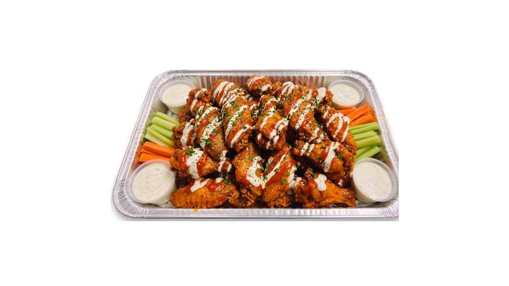 Wings — halal at Haji's Halal Food, Elizabeth NJ